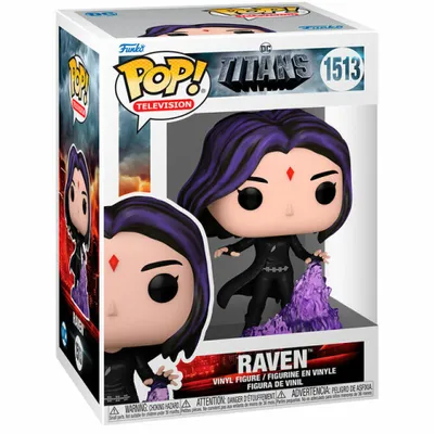 Zdjęcie produktu dla Figurka winylowa Funko Pop! Titans Raven - Kolekcjonerski produkt premium