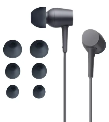 Produktbild von kwmobile 6x Polster kompatibel mit Sony MDR-EX750BT / WI-1000X / WI-H700 / WI-C200 - 3 Größen - Silikon Ohrstöpsel In-Ear Kopfhörer