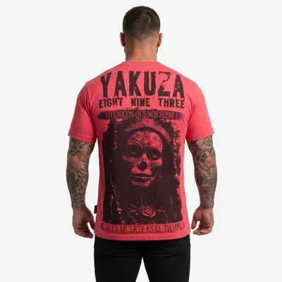 Obrázok produktu pre Pánske tričko Yakuza Unicon Regular, farba Geranium, veľkosť XL
