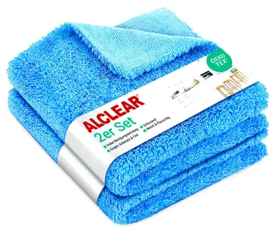 Productafbeelding van ALCLEAR 820203K_2 Microvezeldoeken voor keukens, geschikt voor hoogglanzende oppervlakken. Keukenreiniger