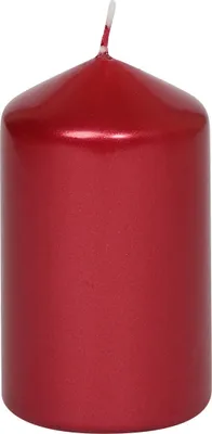 Produktbild von Stumpenkerzen "Edelglanz" Rubin Rot 80/47 mm, 14 Stück Steinhart Kerzen in RAL-Kerzen Güte Qualität