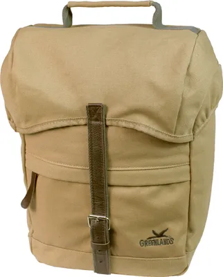 Image de Sacoche vélo Greenlands Canvas - Sacoche vélo Travel - 20 litres - brun chameau - doublée en denim - housse de pluie incluse