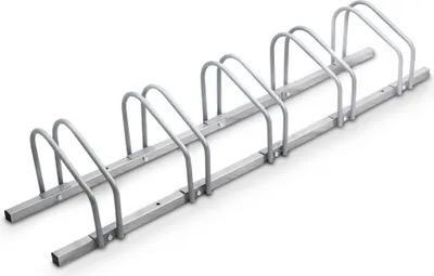 Produktbild von Bituxx 5er Fahrradständer Silber MS-16135