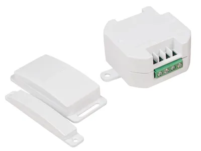 Zdjęcie produktu dla Zestaw przełączników bezprzewodowych McPower "Comfort", odbiornik + styk magnetyczny, maks. 2,000W