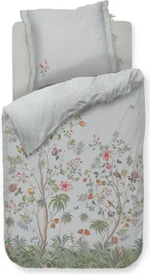 Produktbild von Pip Studio Perkal-Bettwäsche-Garnitur Il Paradiso Farbe Light Blue Größe 135x200+80x80