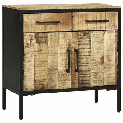Zdjęcie produktu dla Komoda Maison Exclusive z szufladami, wymiary: 70 x 35 x 70 cm, wykonana z litego drewna mango