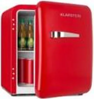 Produktbild von Klarstein Mini Kühlschrank für Zimmer, 48L Mini-Kühlschrank für Getränke, Snacks & Kosmetik, Kleine Minibar, Kühlschrank Klein & Leise, Kleiner Skincare Kühlschrank für Zimmer & Büro 0-10°C