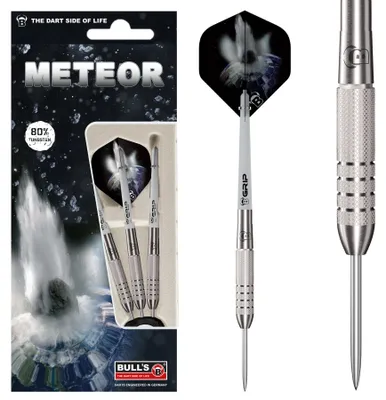 Produktbild von BULL'S Meteor MT8 Steel Dart - 24g -- 1 Satz