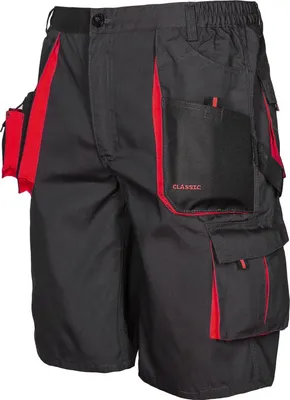 Produktbild von Arbeitskleidung ART.MaSter Classic schwarz/rot Shorts 58