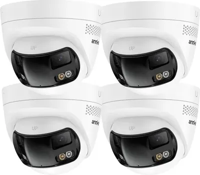 Zdjęcie produktu dla Kamera do monitoringu, rozdzielczość 8 MP, kąt widzenia 180°, 4PCS 91ET