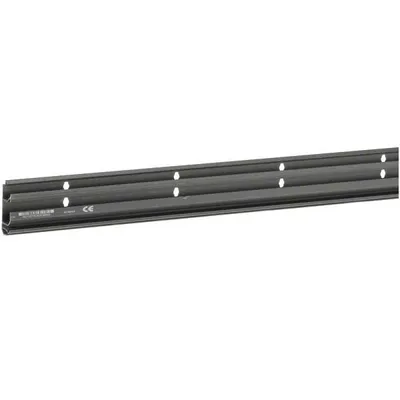 Produktbild von Hager Sockelleistenkanal- SL200551 ** Unterteil 2Kammern PVC 20x55mm schwar
