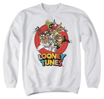Obrázok produktu pre Looney Tunes – Mikina pre pánov/dámy, uni, model TV36252 (veľkosť M), biela