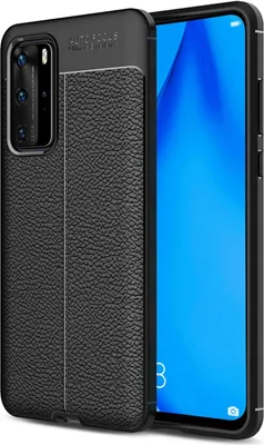 Obrázek produktu pro NALIA obal na mobilní telefon pro Huawei P40 Pro, kožený vzhled Stylové pouzdro na mobilní telefon