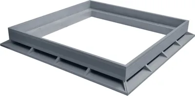 Produktbild von Marley Rahmen für Einlaufrost Schachtdeckel 300x300mm Einlaufschacht Schacht Deckel Kanaldeckel