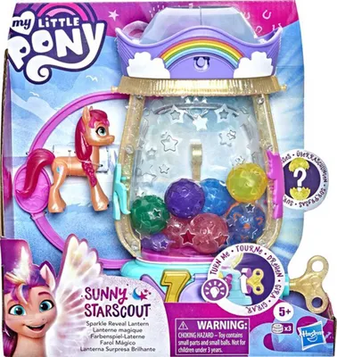 Produktbild von My Little Pony Sunny's Lantaarn, 5 Jahr(e), LR44, Mehrfarbig, Kunststoff