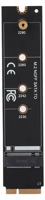 Image de Carte adaptateur SSD M.2 SATA pour OS X 2012 – Carte d'extension pour disque SSD A1465 A1466