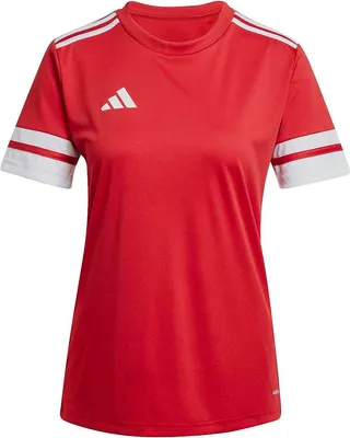 Produktbild von Adidas Squadra 25 Trikot Kurzarm Damen - Rot / Weiß  | Größe: XS