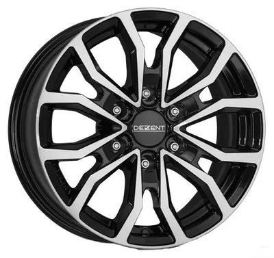 Productafbeelding van Litá velg DEZENT KC, donker, 6.50x16 inch, 6x120.0 steek, ET 50, kleur: zwart/gepolijst