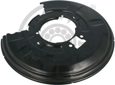 Immagine prodotto di OPTIMAL BSP-5009L: Lamina di protezione, scudo spruzzatore, disco freno per BMW Serie 3 (E46), posteriore, lato sinistro