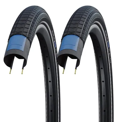 Produktbild von 2x Schwalbe Big Ben 55-406 Drahtreifen RaceGuard 20x2.15 Fahrradreifen Mantel
