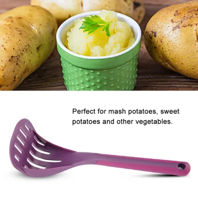 Image de Pilon à pommes de terre, pilon à légumes, presse-purée, râpe à légumes, presse-purée avec manche