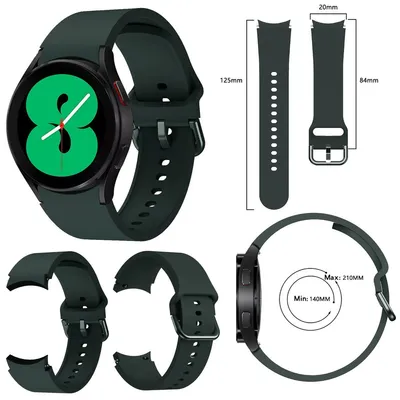 Obrázok produktu pre Pre Samsung Galaxy Watch 6 5 4 Normal Pro Classic všetky veľkosti plastový remienok