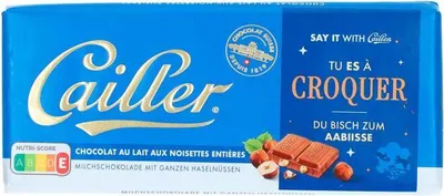 Produktbild von Cailler Lait Noisettes Entières 100g