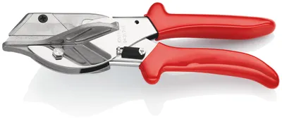 Produktbild von Knipex Gehrungsschere verchromt, Griffe mit Kunststoffhüllen in 215 - 94 35 215