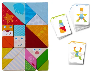Immagine prodotto di HABA Kleinkindwelt Mix di tangram colorati 1305777001