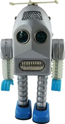 Produktbild von Roboter - Thunder Robot - silber - Blechroboter