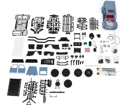 Produktbild von 1:12 Offroad RC Truck für G500 Shape Design Gummireifen Anti-Rutsch Einfach zu montieren Fernsteuerung Auto MN86KS