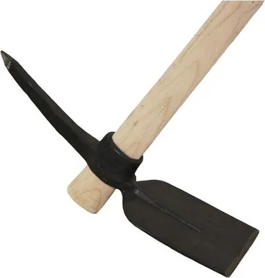 Produktbild von ADLER Kreuzspitz-Straßenhacke 1,8 kg, mit Eschenstiel 1050mm, Wegemacherhaue