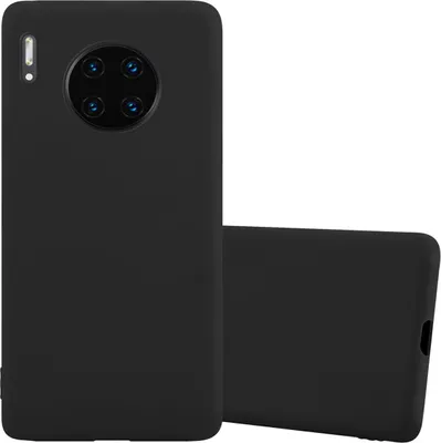 Produktbild von Cadorabo Hülle für Huawei MATE 30 PRO Schutzhülle in Schwarz Handyhülle TPU Silikon Etui Case Cover