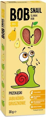 Immagine prodotto di ROLLS DI MELE E PERE SENZA ZUCCHERO AGGIUNTO, SENZA GLUTINE 30 g - BOB SNAIL