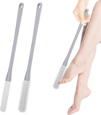 Produktbild von Unyqoos®️ Körperbürste - Hochwertige Massagebürste - Holz - Ergonomisches Design - Ideal für die Körperpflege