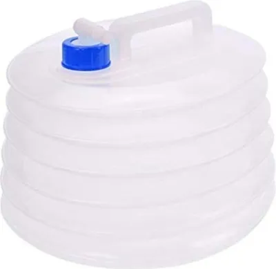 Produktbild von Faltbarer 10L ABS Wassertank mit Ausgießer, Tragbarer Wasserbehälter für Camping, Outdoor Wasserkanister - AQUATANK