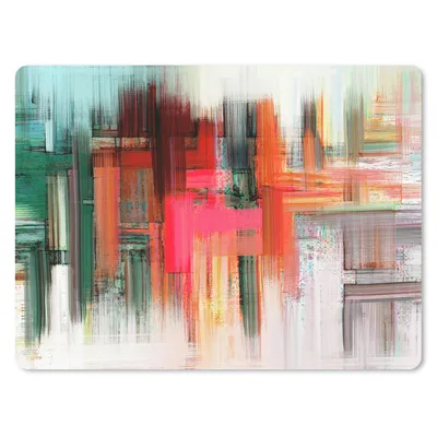 Produktbild von MuchoWow® Mauspad Mousepad Ölgemälde - Abstrakt 23x19 cm - Mousepads - Maus Mat - Pad - Mausunterlage - Schreibtischunterlage - Mauspad