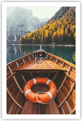 Produktbild von Poster - Poster ohne Rahmen - £ódŸ Berge Kajak - 61x91,5 cm - Wand Bild - Wanddeko - Wandbilder - Kunstposter - Wandposter - Bilder - Kunstdruck - Wanddekoration - Wandbild - P2XPA61x91-4981