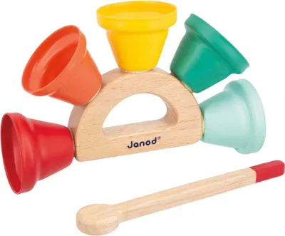 Image de Janod Gioia - Cloches en bois