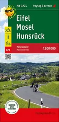 Image de Eifel - Moselle - Hunsrück, Carte moto 1:200.000, freytag & berndt