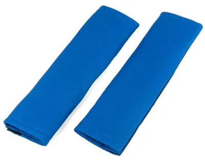 Immagine prodotto di Set di imbottiture per cinture di sicurezza blu AMIO - Imbottitura comfort per moto