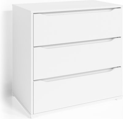 Vicco Kommode Ruben, 80 x 78 cm, Weiß