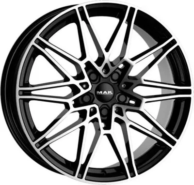 Produktbild von 19 Zoll Alufelge MAK koenig 19"x8.5" 5x112 PCD ET40 66.6mm Felge Schwarz