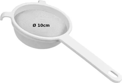 Zdjęcie produktu dla metaltex 111610080 metaltex Sitko z tworzywa sztucznego, drobne, średnica: 100 mm, białe