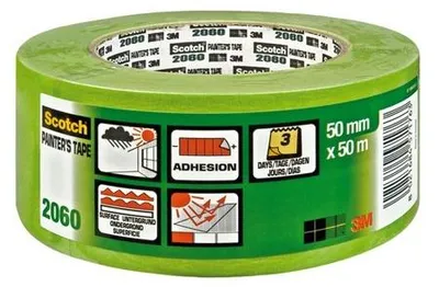 Image de Masquage 3m 2060 Vert Adhérence Forte Surfaces Difficiles - 3m