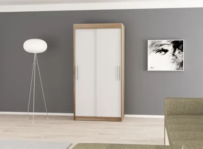 Produktbild von MINIO Kleiderschränke TOKYO 120 cm / Sonoma / Weiße