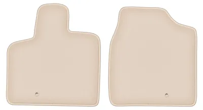 Produktbild von DURBAN Beige Velours-Fußmatten vorne für Chrysler Town&Country IV 7-Sitzer (2008-2016)