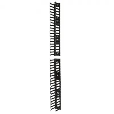 Produktbild von Vertikaler Kabelmanager für NetShelter SX 42 HE Netzwerkgehäuse, 750 mm breit (2 Stück)