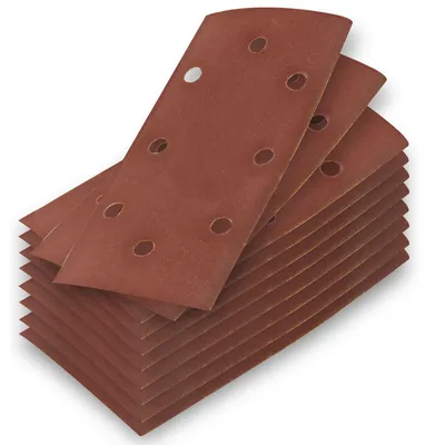 Zdjęcie produktu dla Papier ścierny do szlifierki wibracyjnej 93x185 mm K240, 10 szt