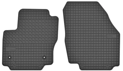 Image de Tapis avant en caoutchouc pour Ford Mondeo MK4 2007-2015 (liftback/berline/break) – 2 pièces, noirs, sur mesure